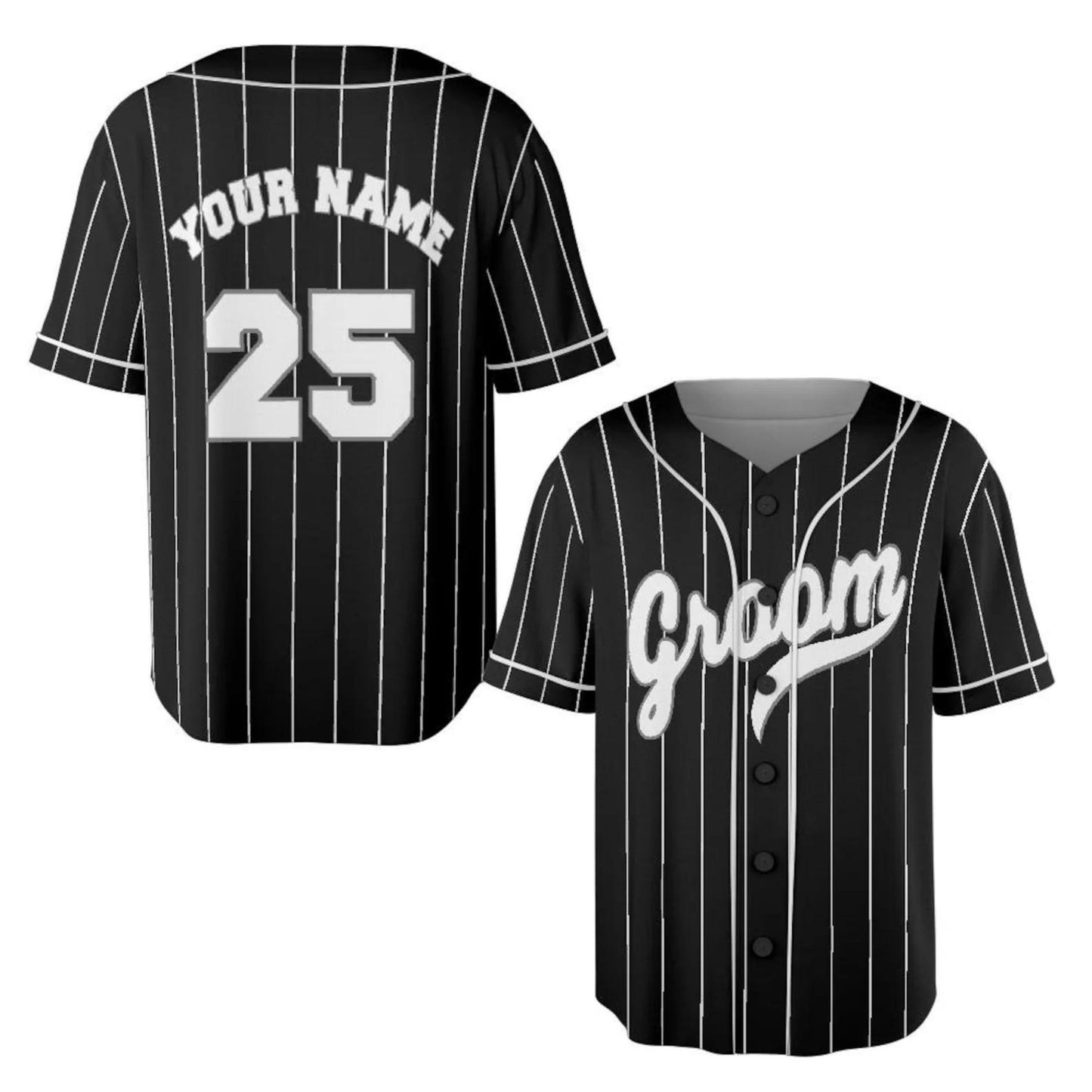 Groom Baseball Jersey